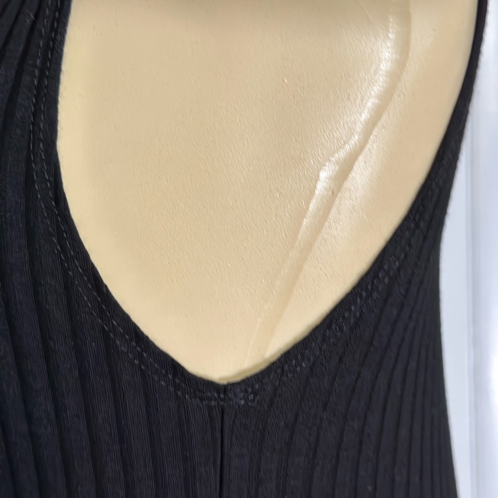 Turtleneck Cocktail Black Dress , Size XS - Picture 7 of 8